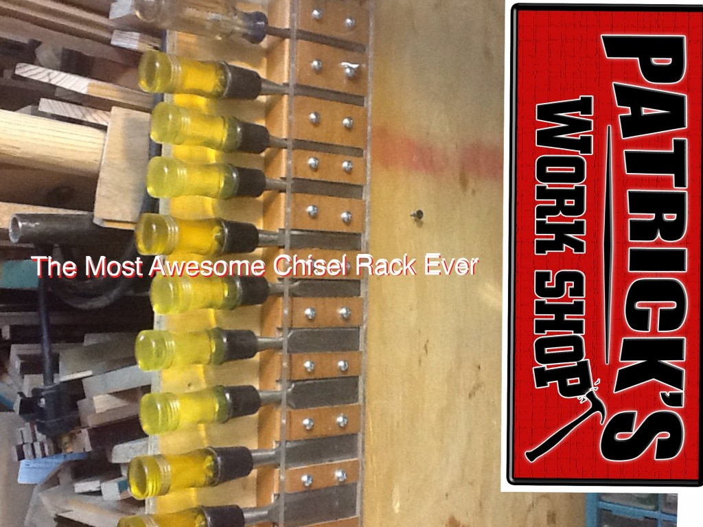 How To Make A Chisel Rack Woodworking With Bruce