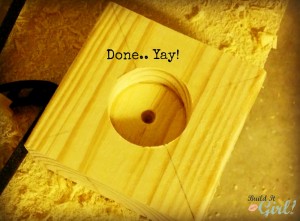 finished hole