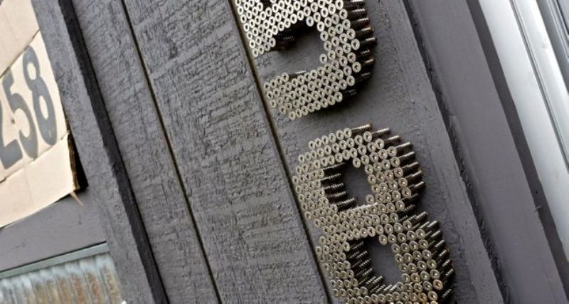 diy house numbers