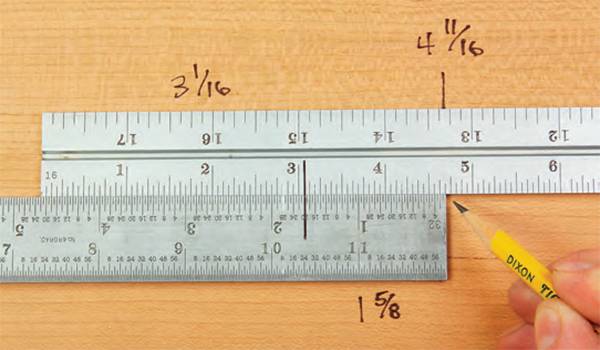 fraction solving in woodworking