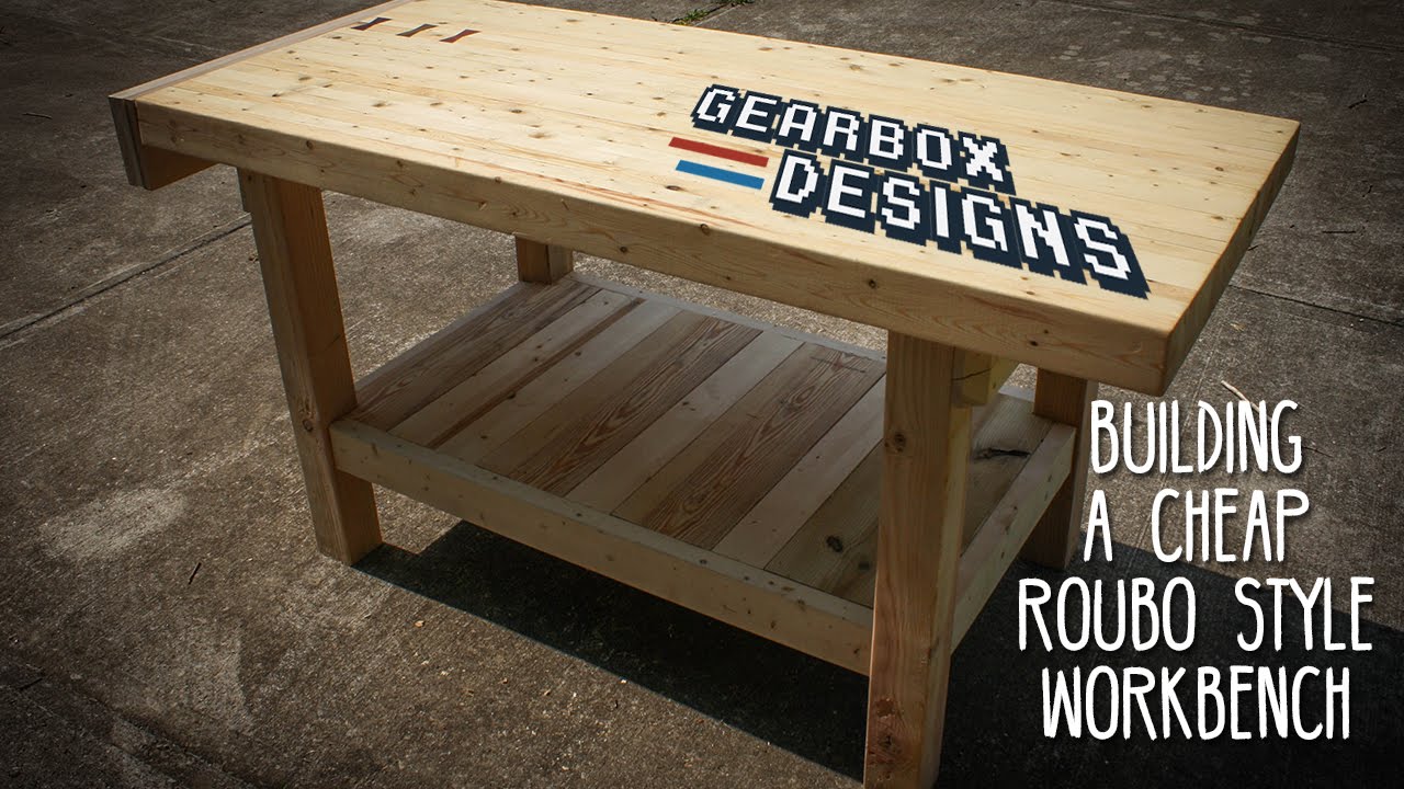 Building a Cheap Roubo Style Workbench - Woodworking With 