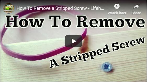 Stripped Screw